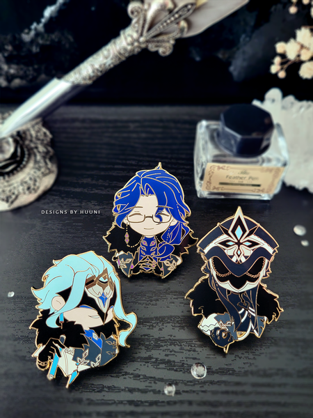 Fatui Harbinger Enamel Pins