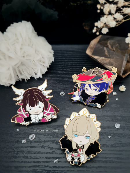 Fatui Harbinger Enamel Pins