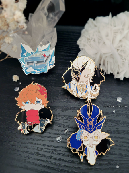 Fatui Harbinger Enamel Pins