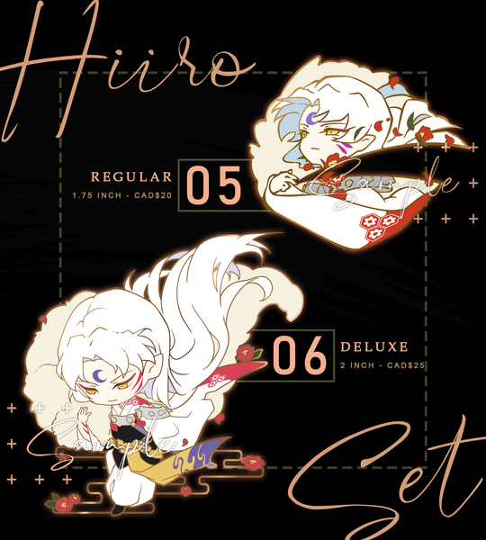 Sesshoumaru Hard Enamel Pins