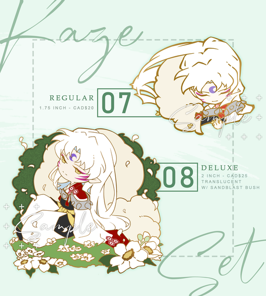 Sesshoumaru Hard Enamel Pins