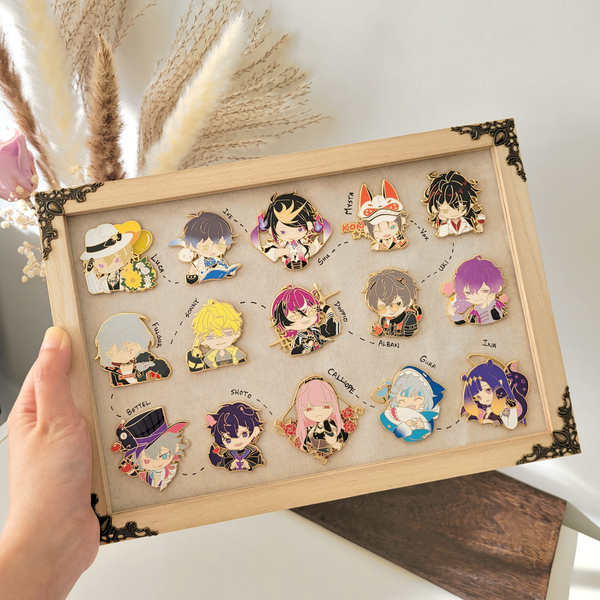 Vtuber Enamel Pins