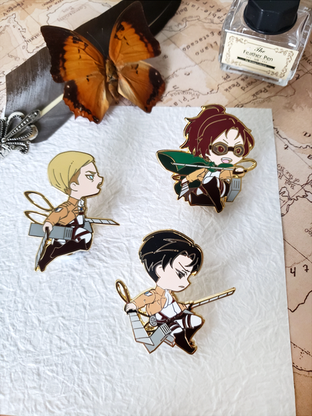 Attack on Titan Enamel Pins