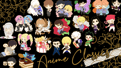 Anime Classics Enamel Pins