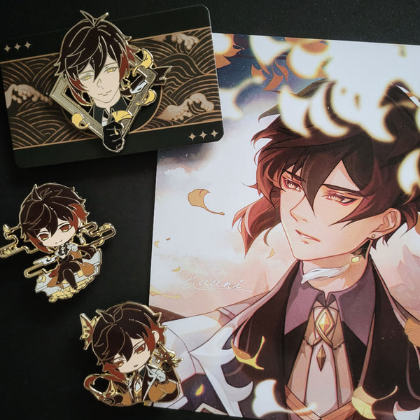 Genshin Hard Enamel Pins