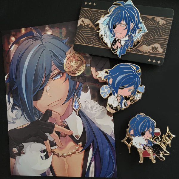 Genshin Hard Enamel Pins