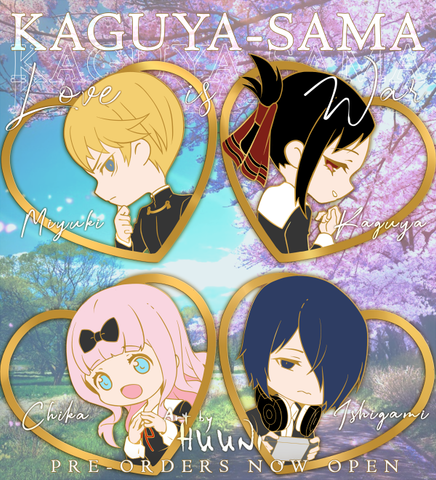 Kaguya-sama: Love is War Enamel Pins