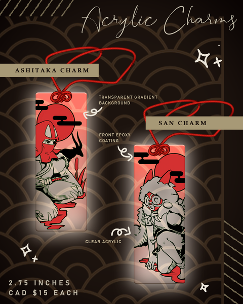 [PRE-ORDER] Princess Mononoke Enamel Pins - Where the Gods Live