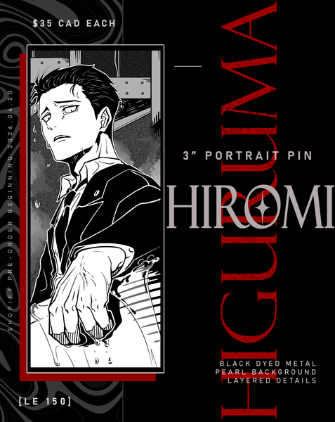 [PRE-ORDER] JJK Character Panel Pins