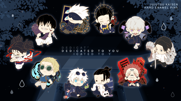 Jujutsu Kaisen Enamel Pin Project - Dedicated to You