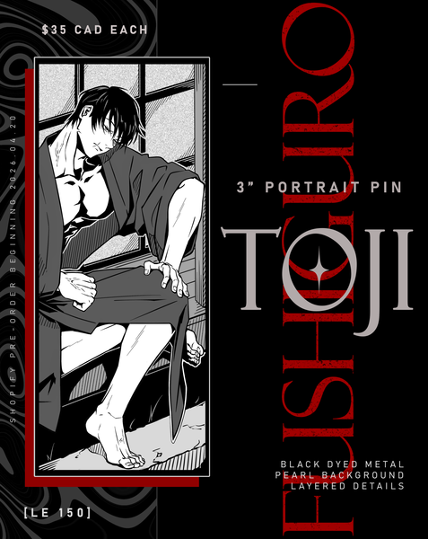 [PRE-ORDER] JJK Character Panel Pins