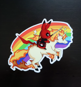 Pikapool Pride Magnet