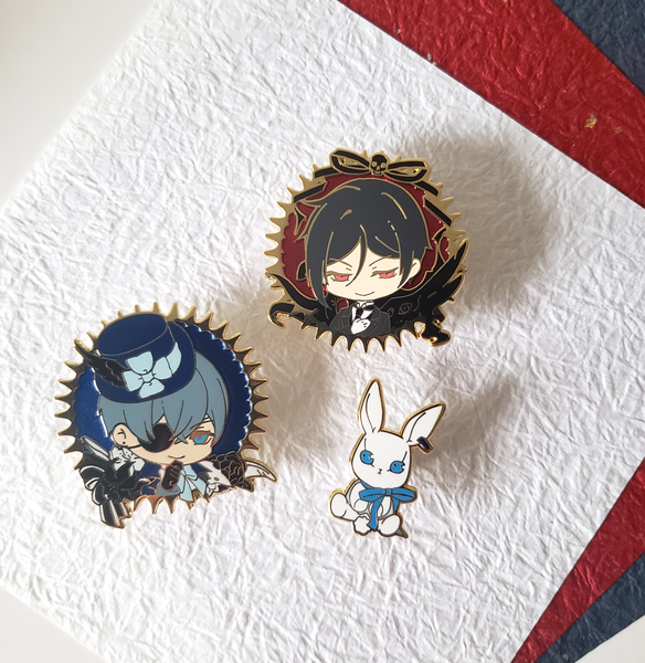 Kuroshitsuji Enamel Pins