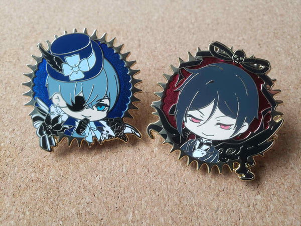 Kuroshitsuji Enamel Pins