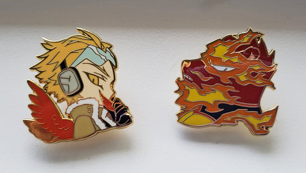 [CLEARANCE] BNHA Hard Enamel Pins [2nd Series!]