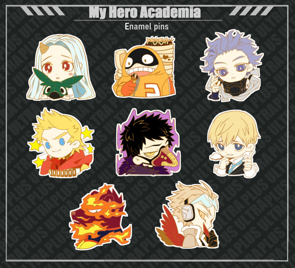 [CLEARANCE] BNHA Hard Enamel Pins [2nd Series!]