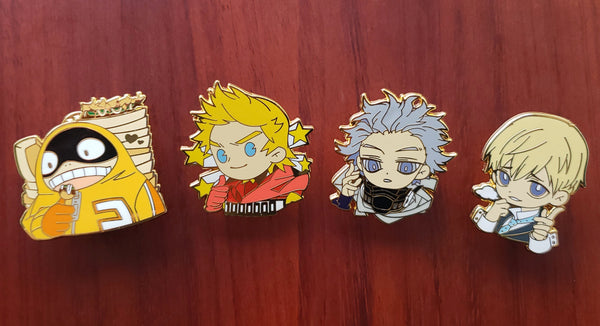 [CLEARANCE] BNHA Hard Enamel Pins [2nd Series!]